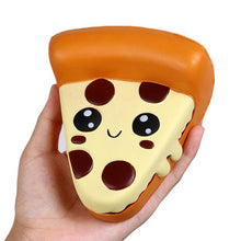 Load image into Gallery viewer, Jumbo Cheese Chocolate Biscuits Cute Squishy Slow Rising Soft Squeeze Toy Phone Strap Scented Relieve Stress Funny Kid Xmas Gift